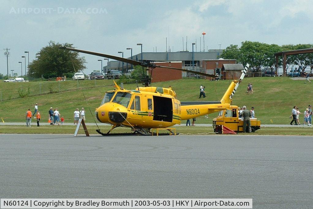 N60124, Bell UH-1H (205) Iroquois C/N 10419, During the 2003 Warbirds Over Hickory Airshow.