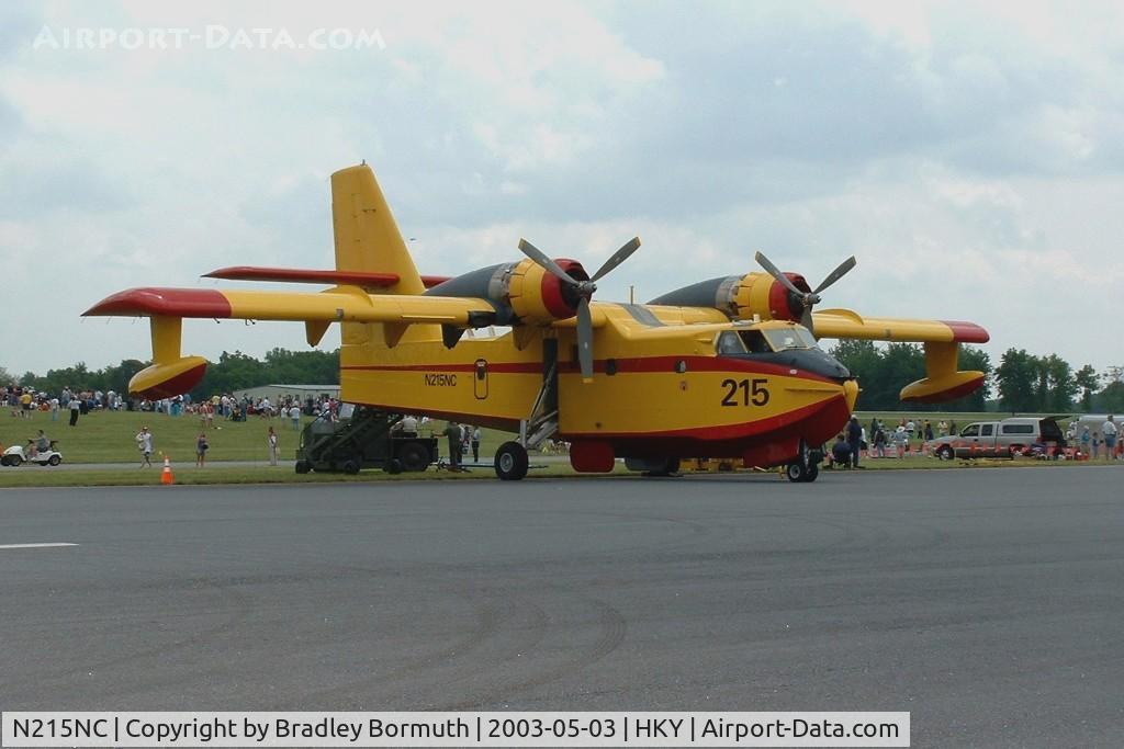 N215NC, 1969 Canadair CL-215-I (CL-215-1A10) C/N 1008, During the 2003 Warbirds Over Hickory Airshow.