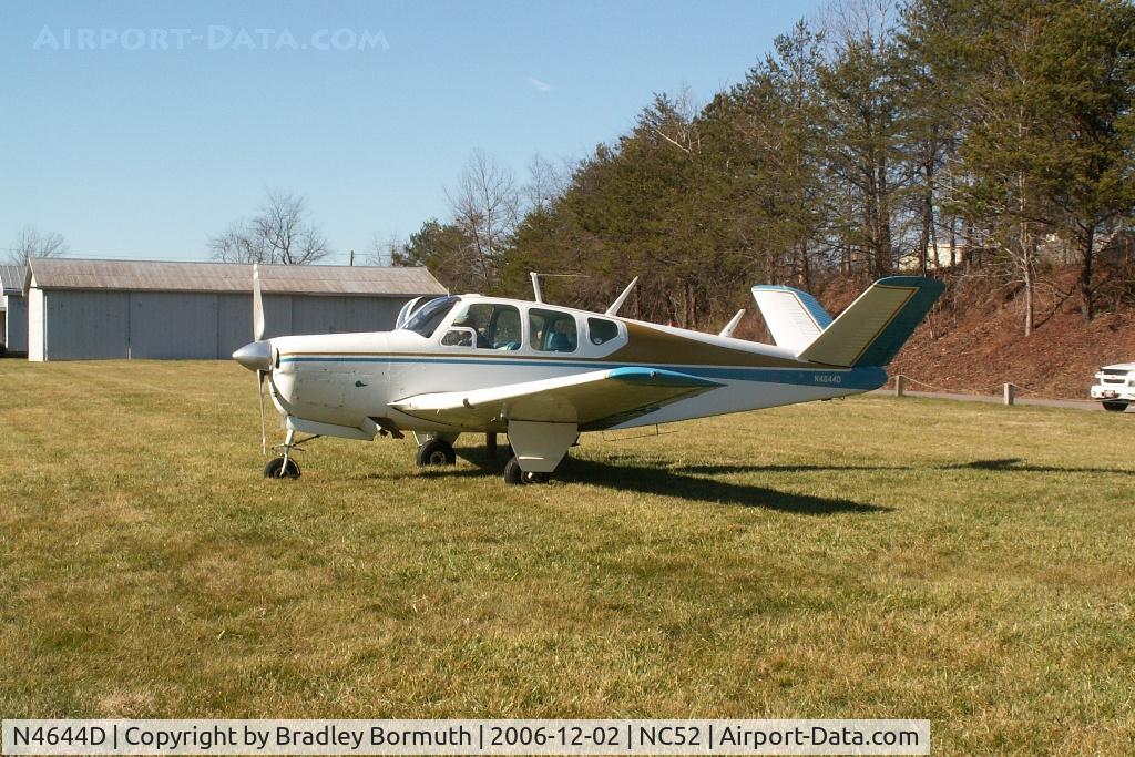 N4644D, 1956 Beech G35 Bonanza C/N D-4839, A great day to take pictures.