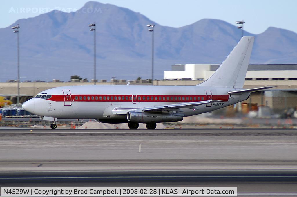 N4529W, 1973 Boeing 737-275 C/N 20785, EG & G - Department of Air Force - Layton, Utah / 1973 Boeing 737-275 / J.A.N.E.T Airlines