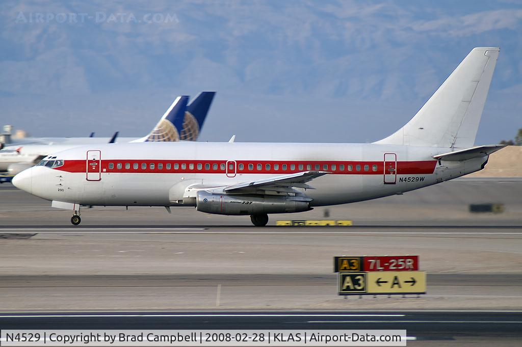 N4529, 1973 Grumman-Schweizer G-164A C/N 1051, EG & G - Department of Air Force - Layton, Utah / 1973 Boeing 737-275 / J.A.N.E.T Airlines