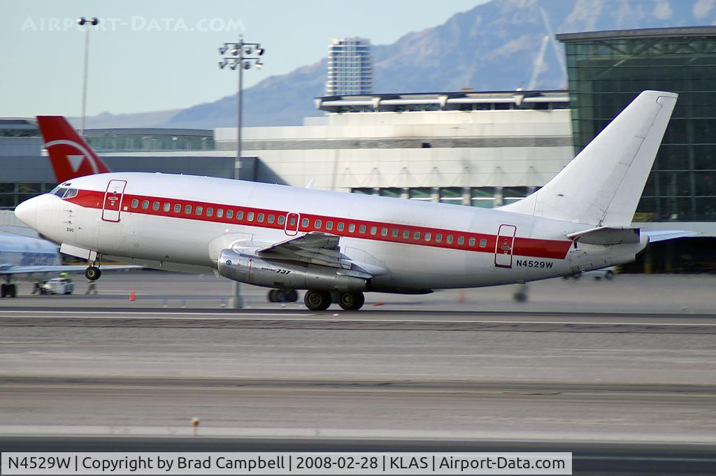 N4529W, 1973 Boeing 737-275 C/N 20785, EG & G - Department of Air Force - Layton, Utah / 1973 Boeing 737-275 / J.A.N.E.T Airlines