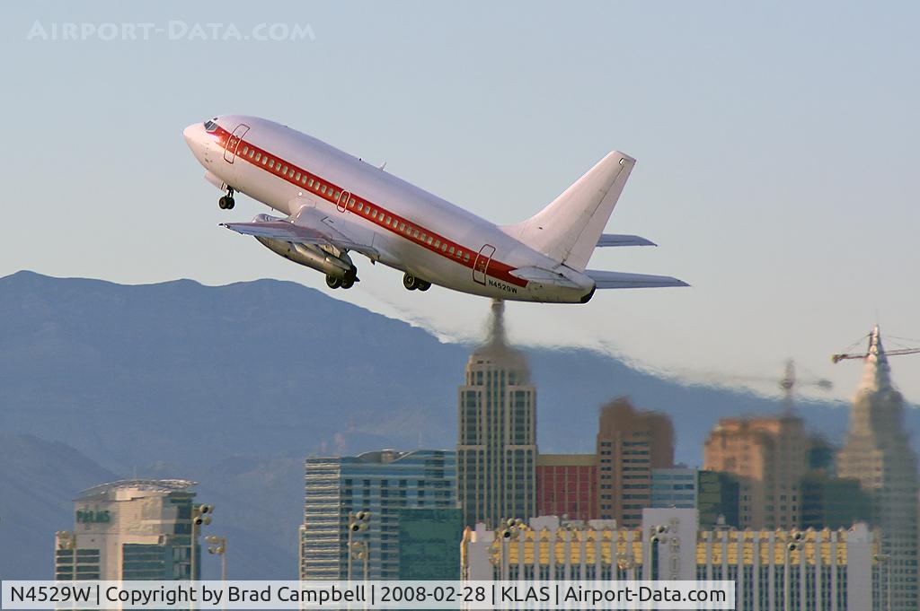 N4529W, 1973 Boeing 737-275 C/N 20785, EG & G - Department of Air Force - Layton, Utah / 1973 Boeing 737-275 / J.A.N.E.T Airlines