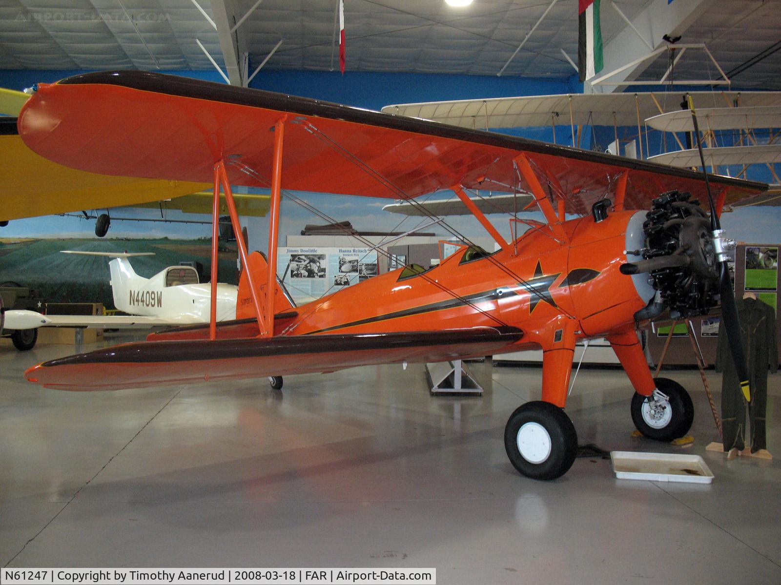 N61247, 1943 Boeing B75N1 C/N 75-7646, Fargo Air Museum