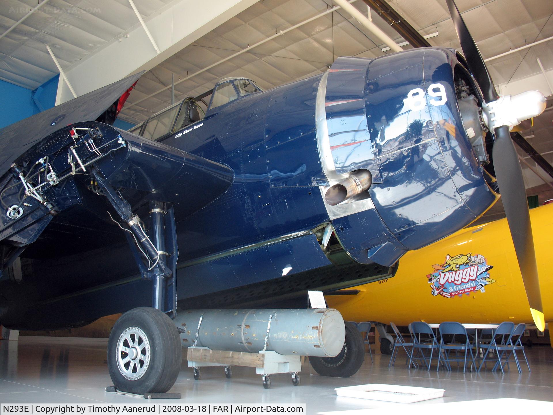 N293E, 1944 Grumman TBM-3E Avenger C/N 53829, Fargo Air Museum
