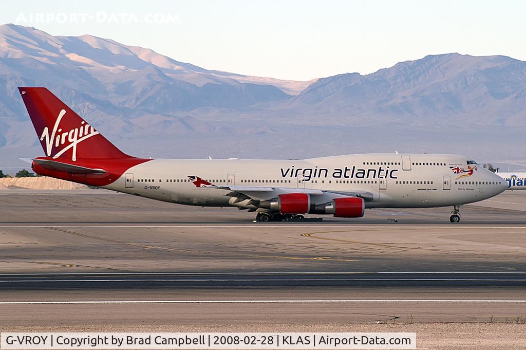 G-VROY, 2001 Boeing 747-443 C/N 32340, Virgin Atlantic - 'Pretty Woman' / 2001 Boeing Company Boeing 747-443
