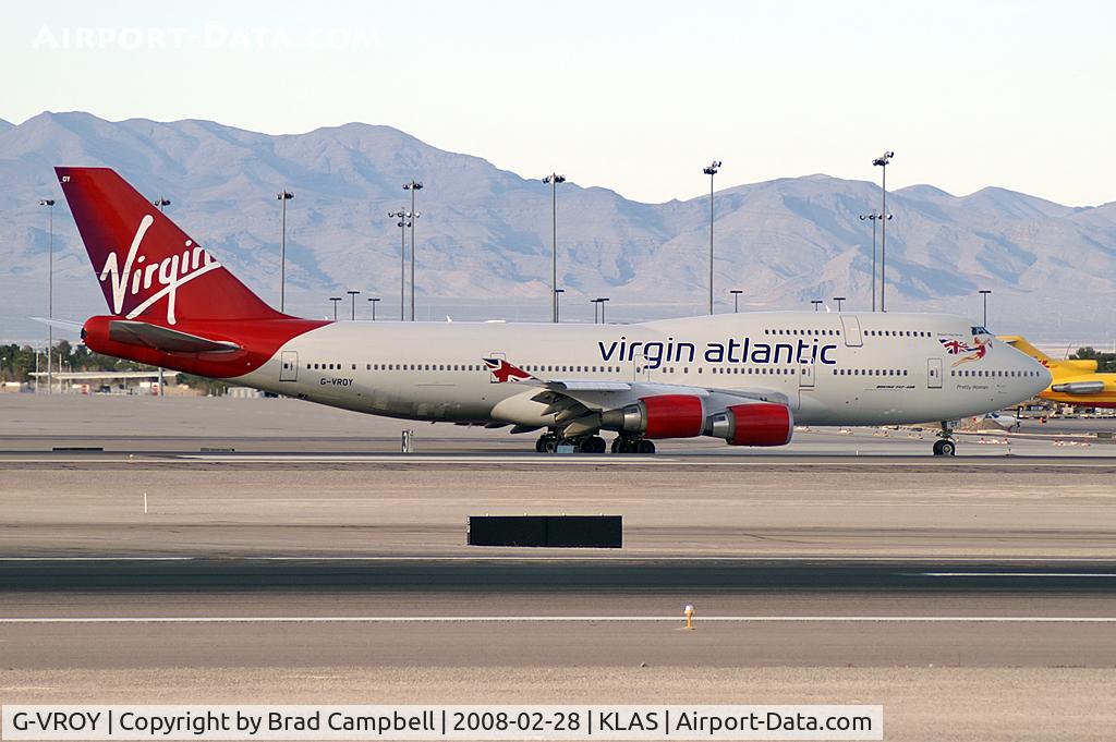 G-VROY, 2001 Boeing 747-443 C/N 32340, Virgin Atlantic - 'Pretty Woman' / 2001 Boeing Company Boeing 747-443