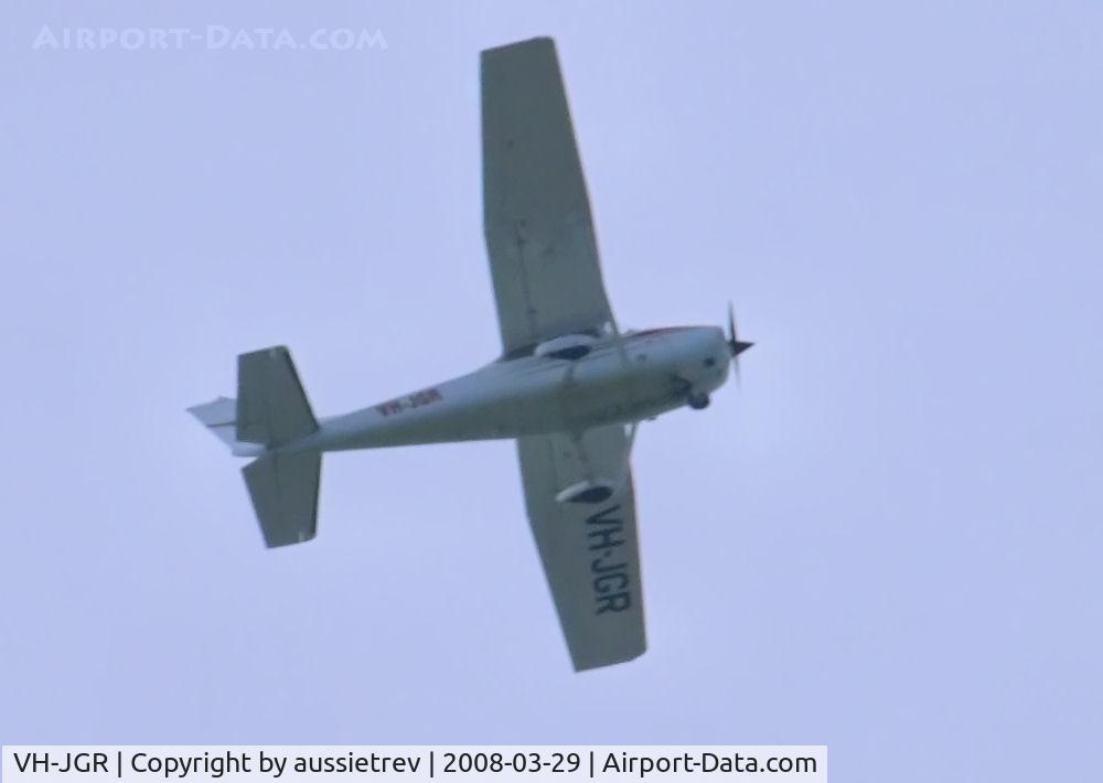 VH-JGR, Cessna 172N C/N 17269222, Bad day for taking pictures, another first sighting over my place