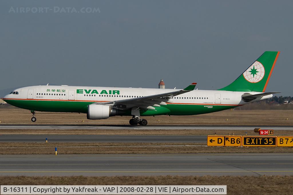 B-16311, 2005 Airbus A330-203 C/N 693, Eva Air Airbus 330-200