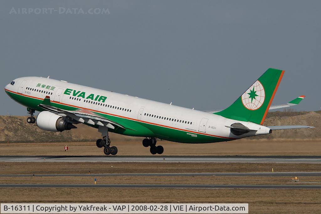 B-16311, 2005 Airbus A330-203 C/N 693, Eva Air Airbus 330-200