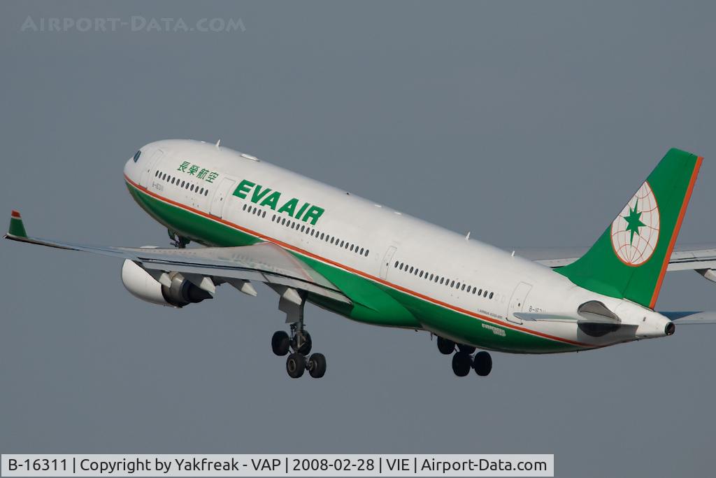 B-16311, 2005 Airbus A330-203 C/N 693, Eva Air Airbus 330-200