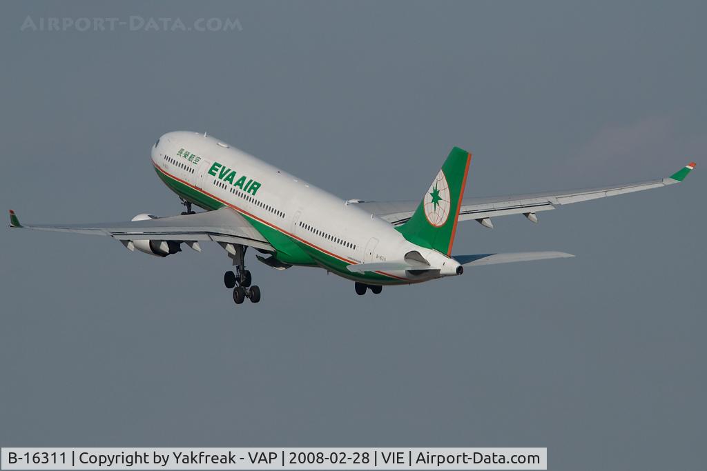 B-16311, 2005 Airbus A330-203 C/N 693, Eva Air Airbus 330-200