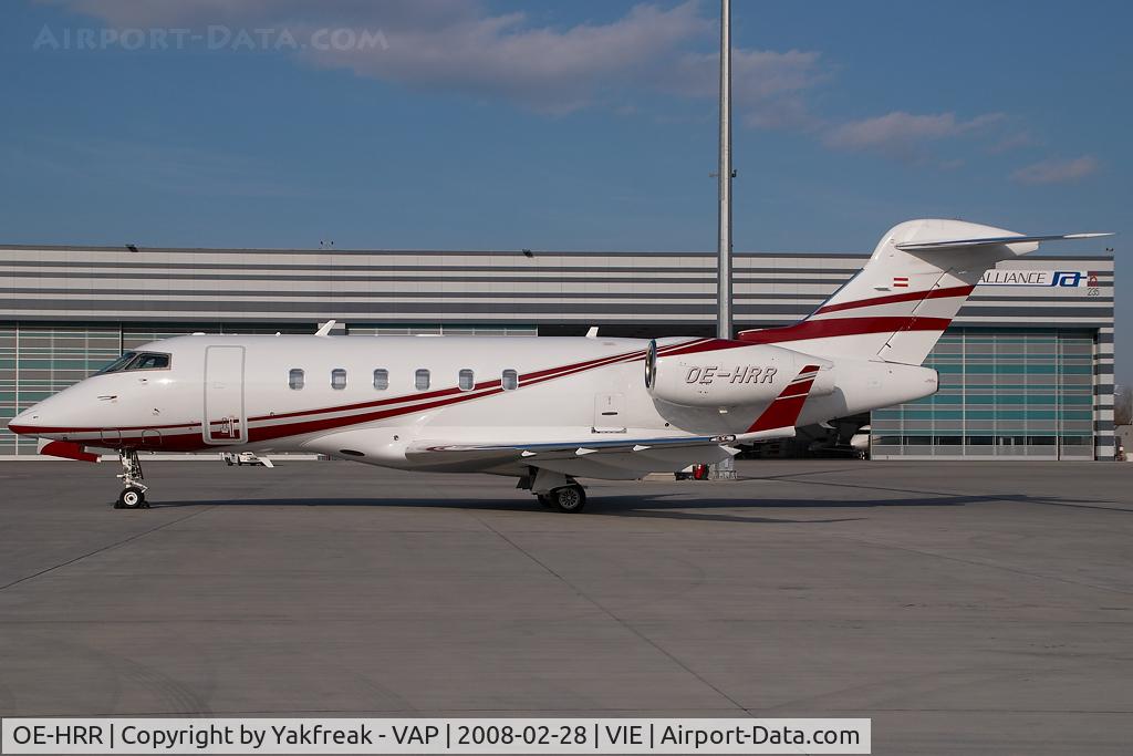 OE-HRR, 2004 Bombardier Challenger 300 (BD-100-1A10) C/N 20033, Bombardier BD100