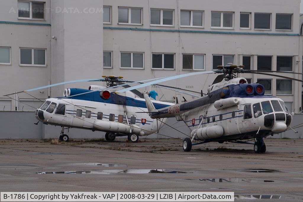 B-1786, Mil Mi-171 C/N 59489617286, Slovak Police Mil Mi8