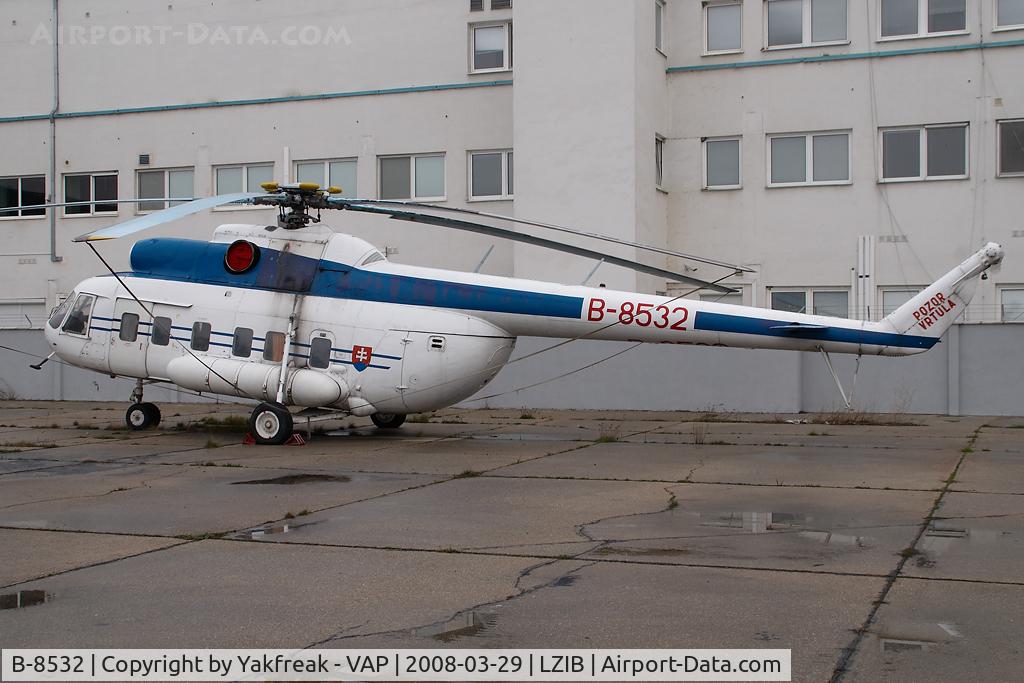 B-8532, Mil Mi-8P C/N 10832, Slovak Police Mil Mi8