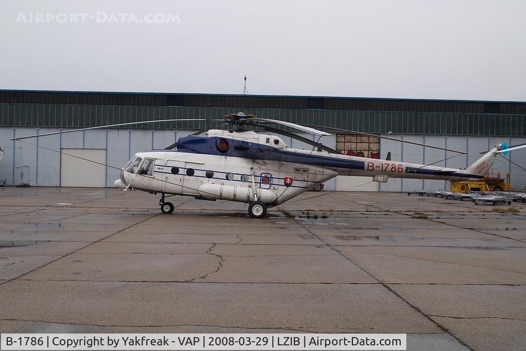 B-1786, Mil Mi-171 C/N 59489617286, Slovak Police Mil Mi8
