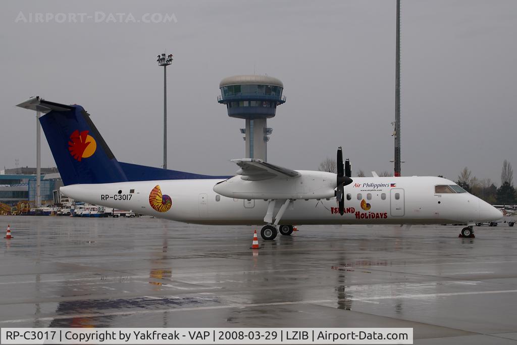 RP-C3017, 2008 De Havilland Canada DHC-8-314 Dash 8 C/N 657, Air Pilippines Dash 8-300