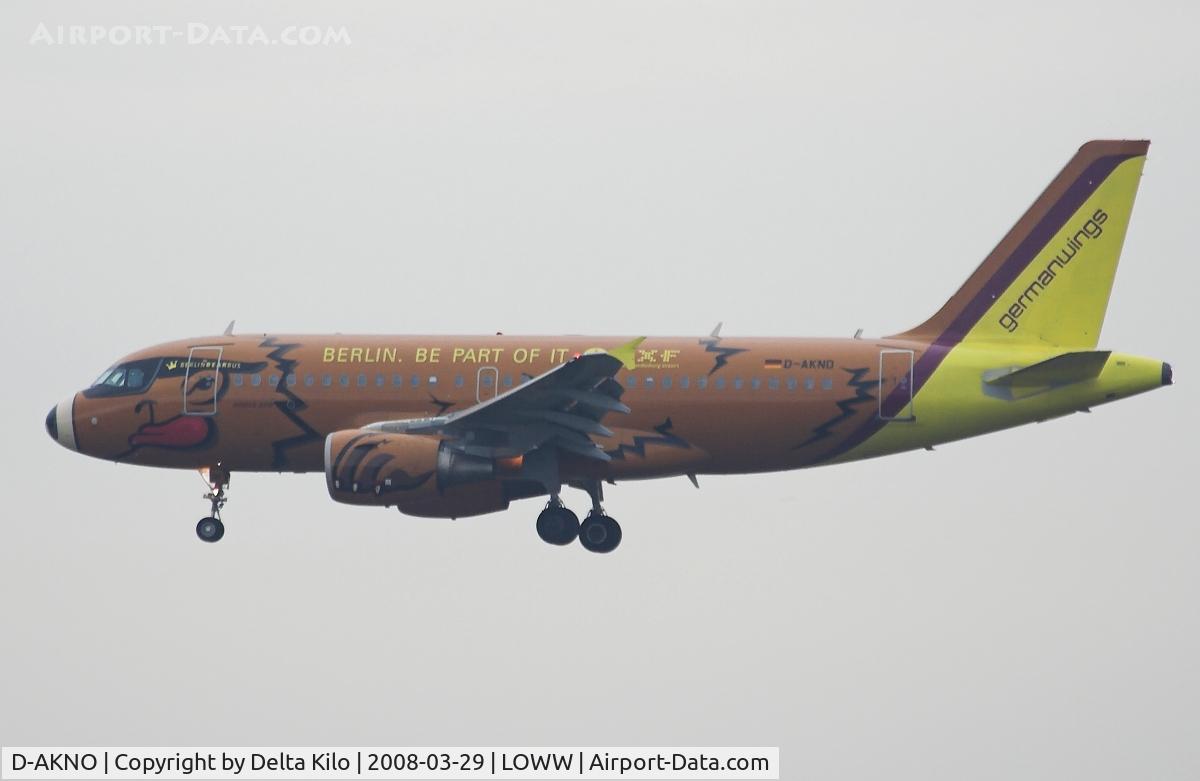 D-AKNO, 1999 Airbus A319-112 C/N 1147, GERMANWINGS  A319 BEARBUS