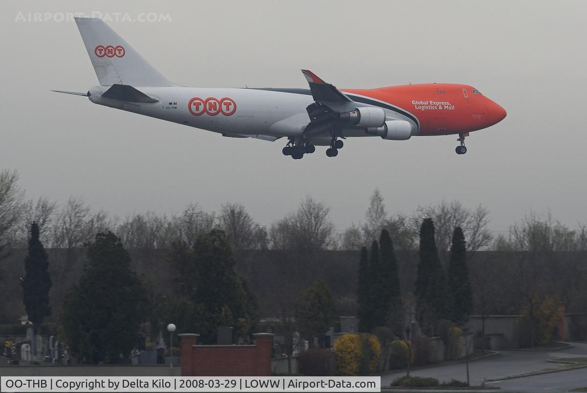 OO-THB, 2007 Boeing 747-4HAERF C/N 35234, TNT Boeing 747-4HAERF