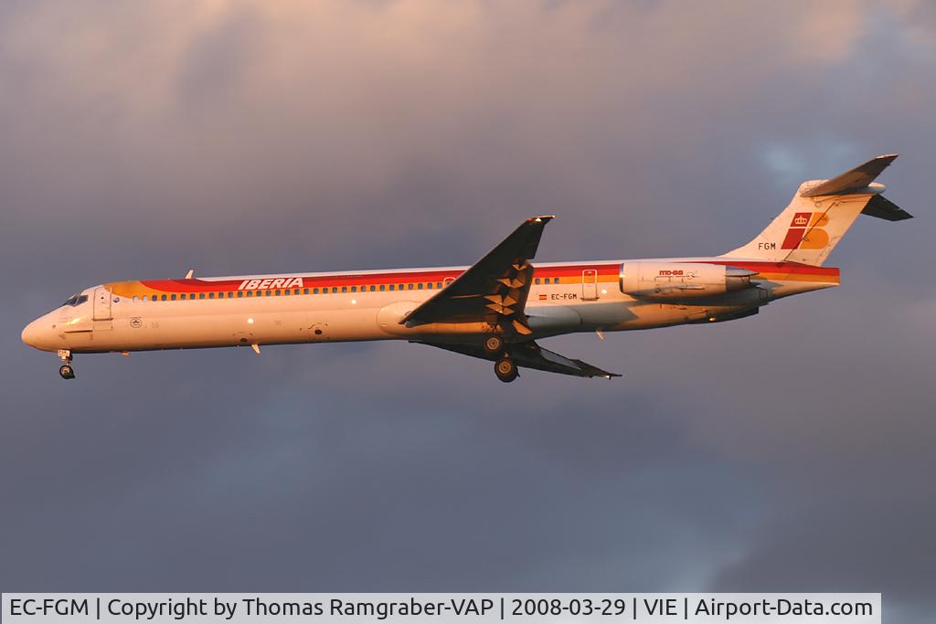 EC-FGM, 1991 McDonnell Douglas MD-88 C/N 53193, Iberia MDD MD80