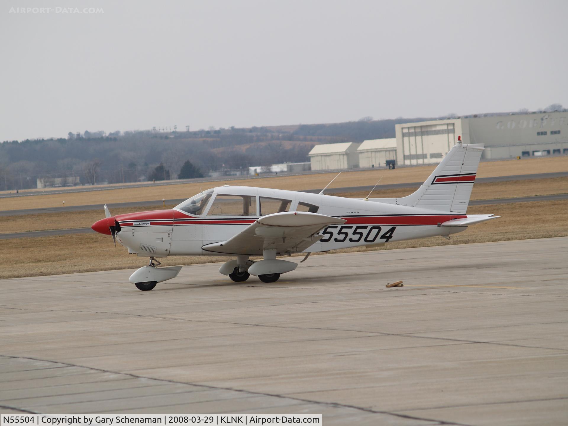 N55504, 1973 Piper PA-28-180 C/N 28-7305402, Lay over