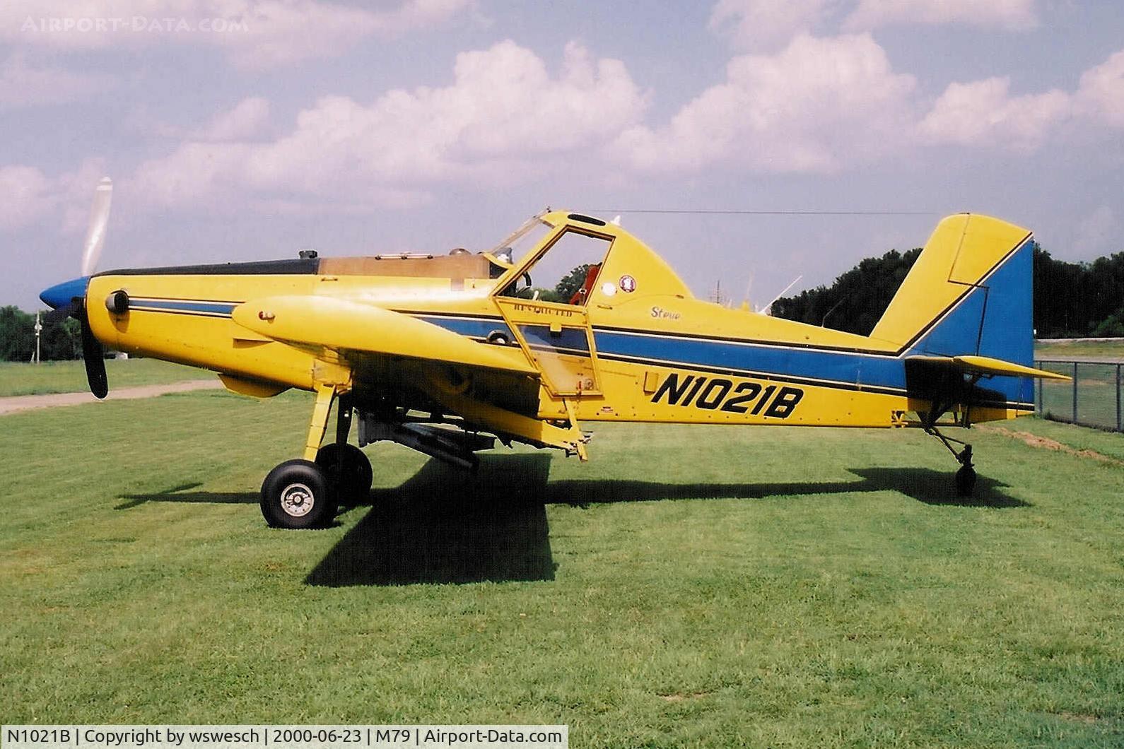 N1021B, 1989 Air Tractor Inc AT-502 C/N 502-0062, 1989 Air Tractor AT-502, #502-0062.  Bulldog Flying Service-Rayville, Louisiana.