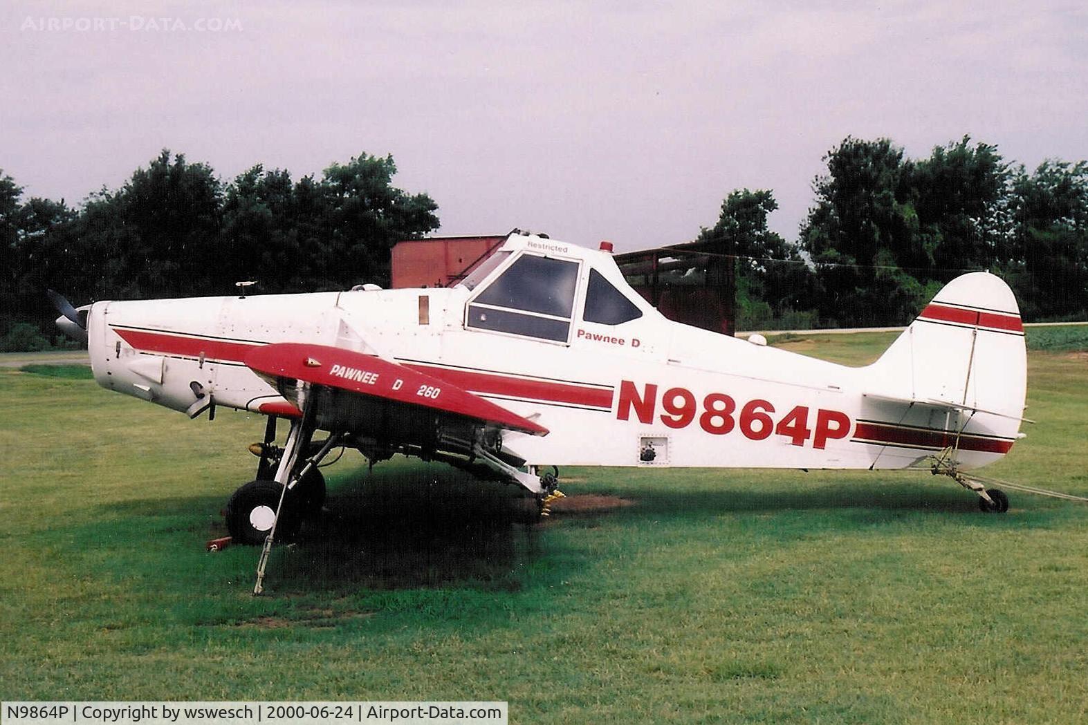 N9864P, 1975 Piper PA-25-260 C/N 25-7556188, 1975 Piper PA-25-260 Pawnee, #25-7556188.  Snow Flying Service-McGehee, Arkansas.