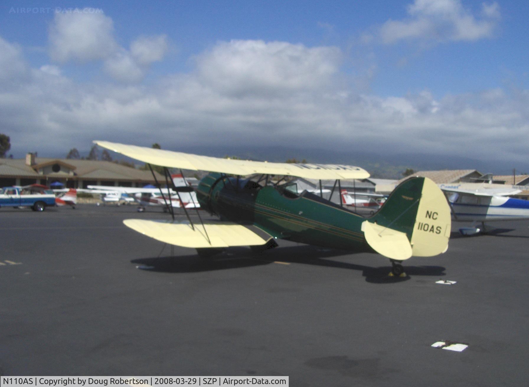 N110AS, 2005 Waco YMF-F5C C/N F5C110, 2005 Waco Classic YMF-F5C, Jacobs R755B 275 Hp