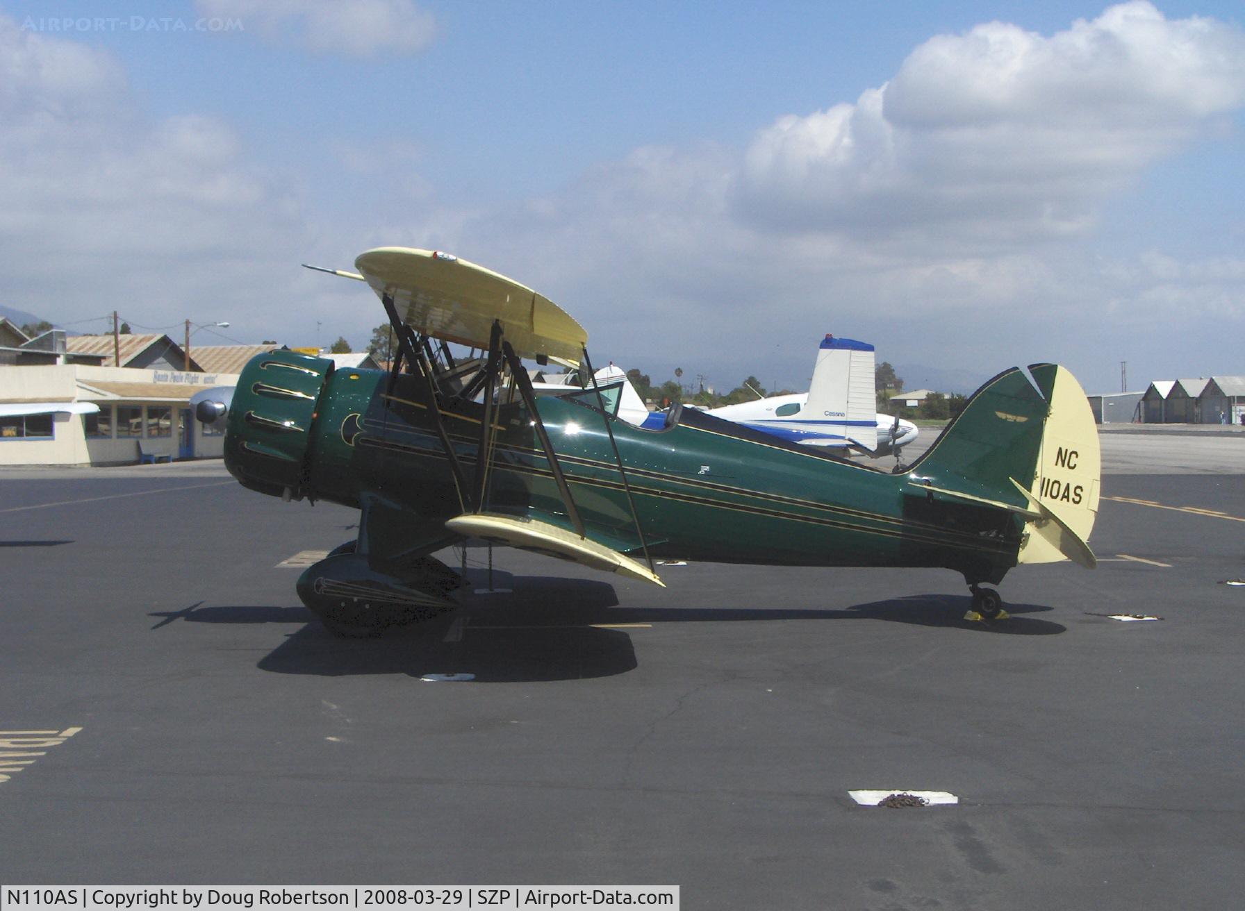 N110AS, 2005 Waco YMF-F5C C/N F5C110, 2005 Waco Classic YMF-F5C, Jacobs R755B 275 Hp