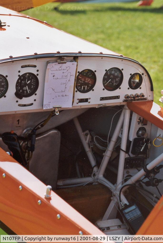 N107FP, 1998 Rihn DR-107 One Design C/N 94-0116, preparing for flight