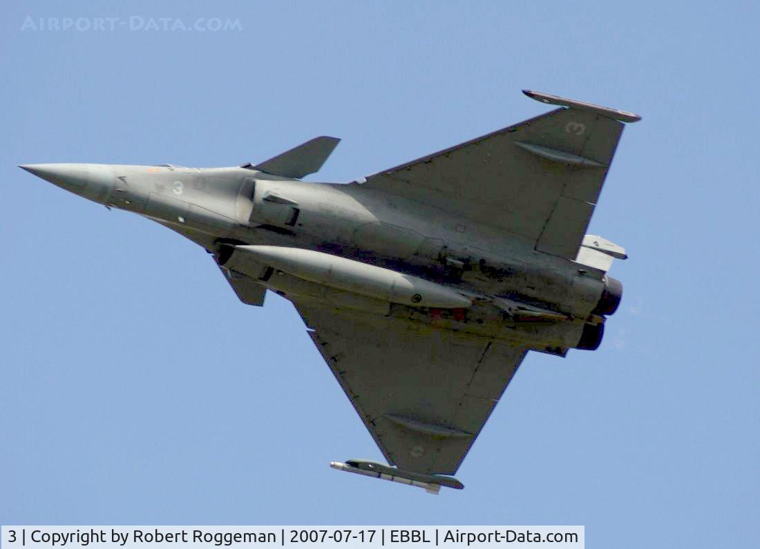 3, 2000 Dassault Rafale M C/N 3, Dassault Rafale M.French Navy (Marine).12F