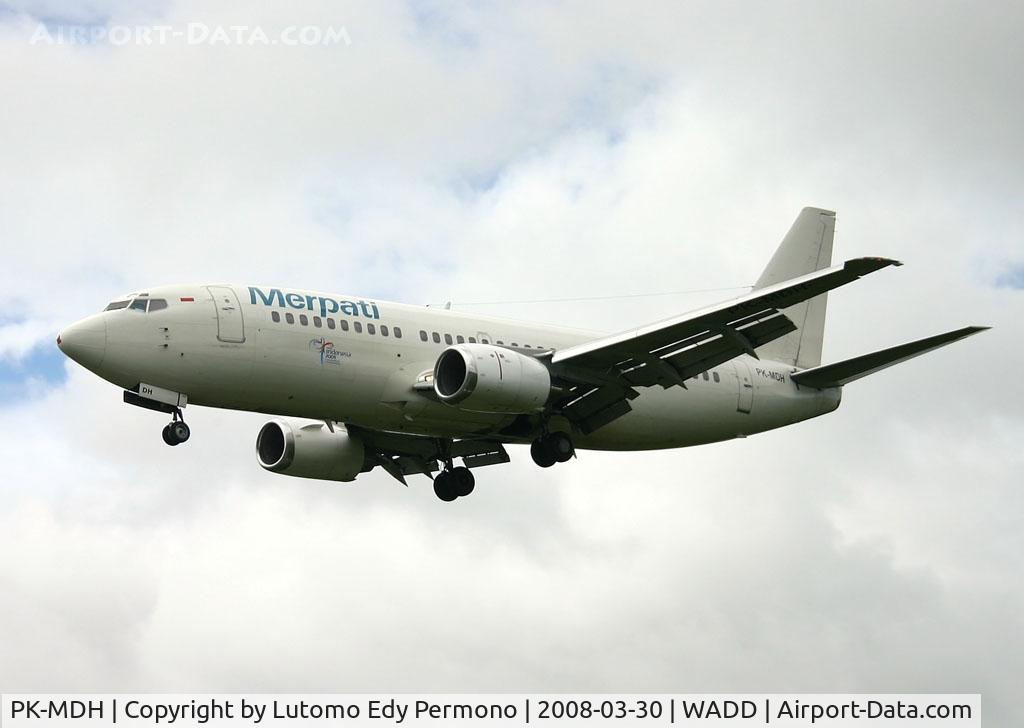 PK-MDH, 1988 Boeing 737-301 C/N 23932, Merpati
