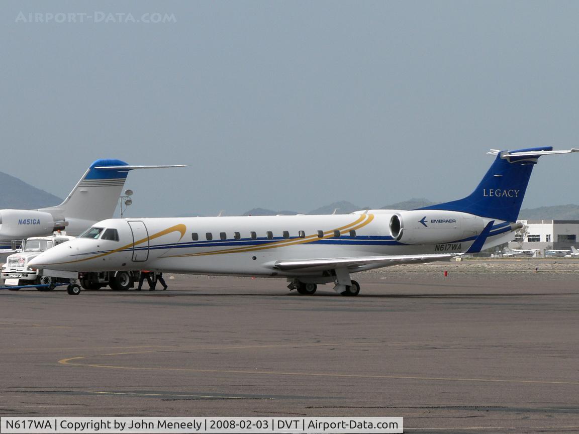N617WA, 2005 Embraer EMB-135BJ Legacy C/N 14500884, Superbowl visitor