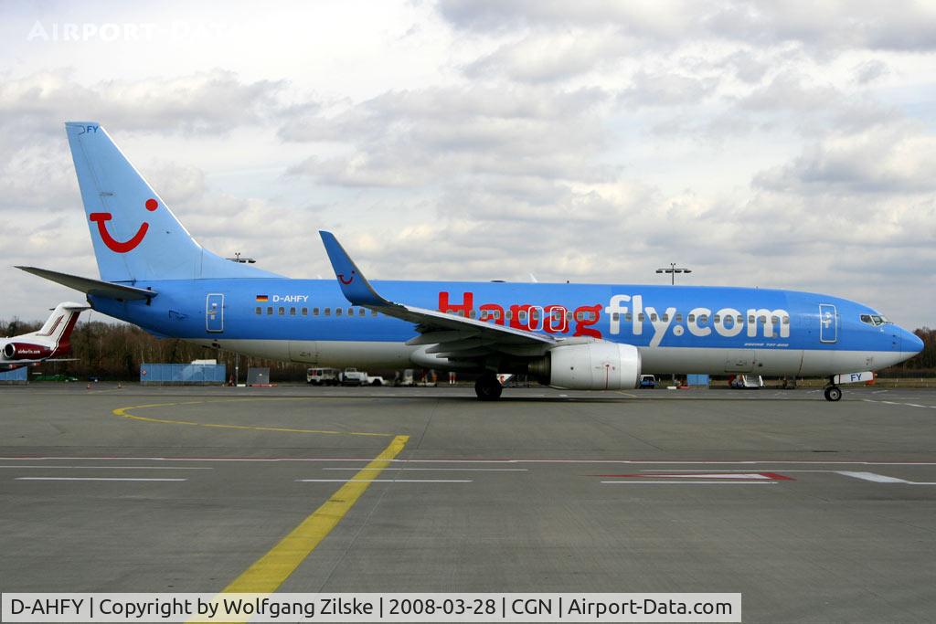 D-AHFY, 2001 Boeing 737-8K5 C/N 30417, visitor