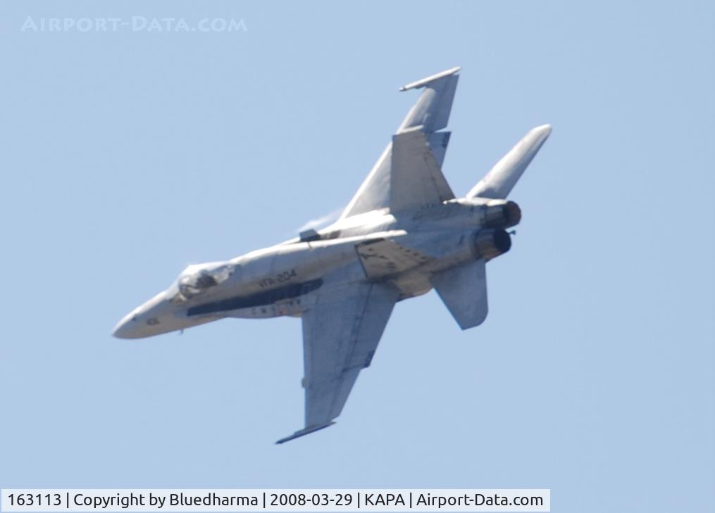 163113, McDonnell Douglas F/A-18A Hornet C/N 0507/A419, F/A-18C VFA-204 'River Rattlers' AF/406