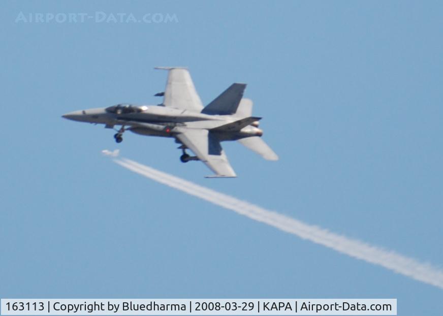 163113, McDonnell Douglas F/A-18A Hornet C/N 0507/A419, F/A-18C VFA-204 'River Rattlers' AF/406 gear down.