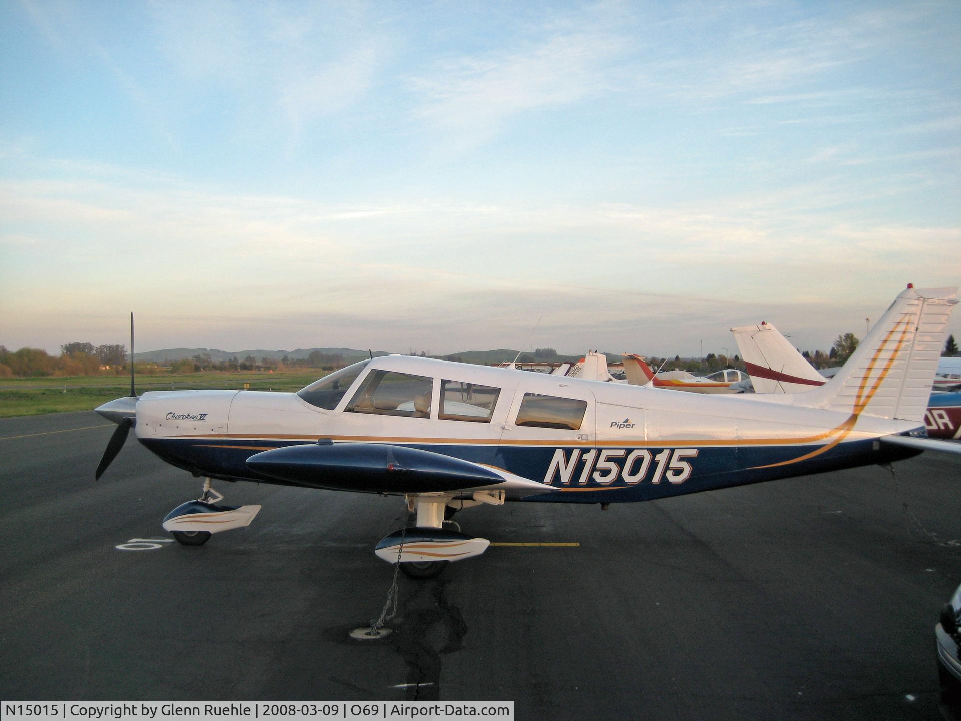 N15015, 1972 Piper PA-32-300 Cherokee Six C/N 32-7240133, 1972 Piper Cherokee Six at Petaluma