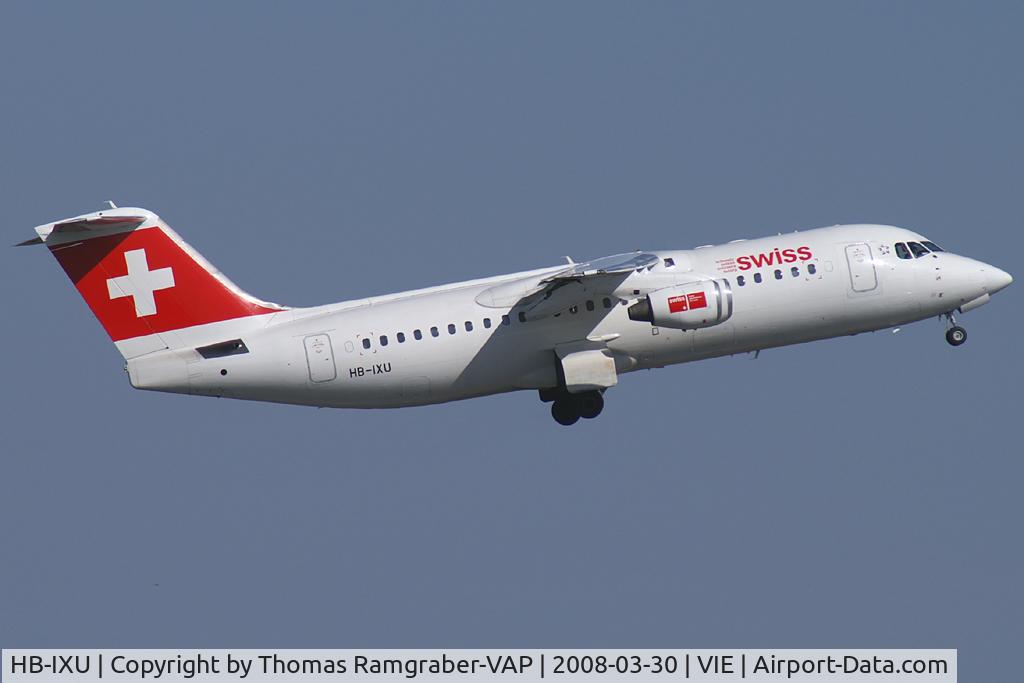 HB-IXU, 1995 British Aerospace Avro 146-RJ100 C/N E3276, Swiss International Airlines BAe 146