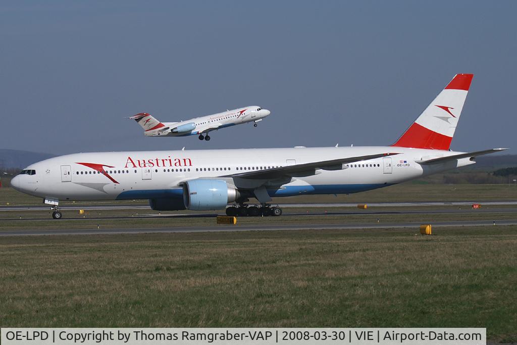 OE-LPD, 2006 Boeing 777-2Z9/ER C/N 35960, Austrian Airlines Boeing 777-200