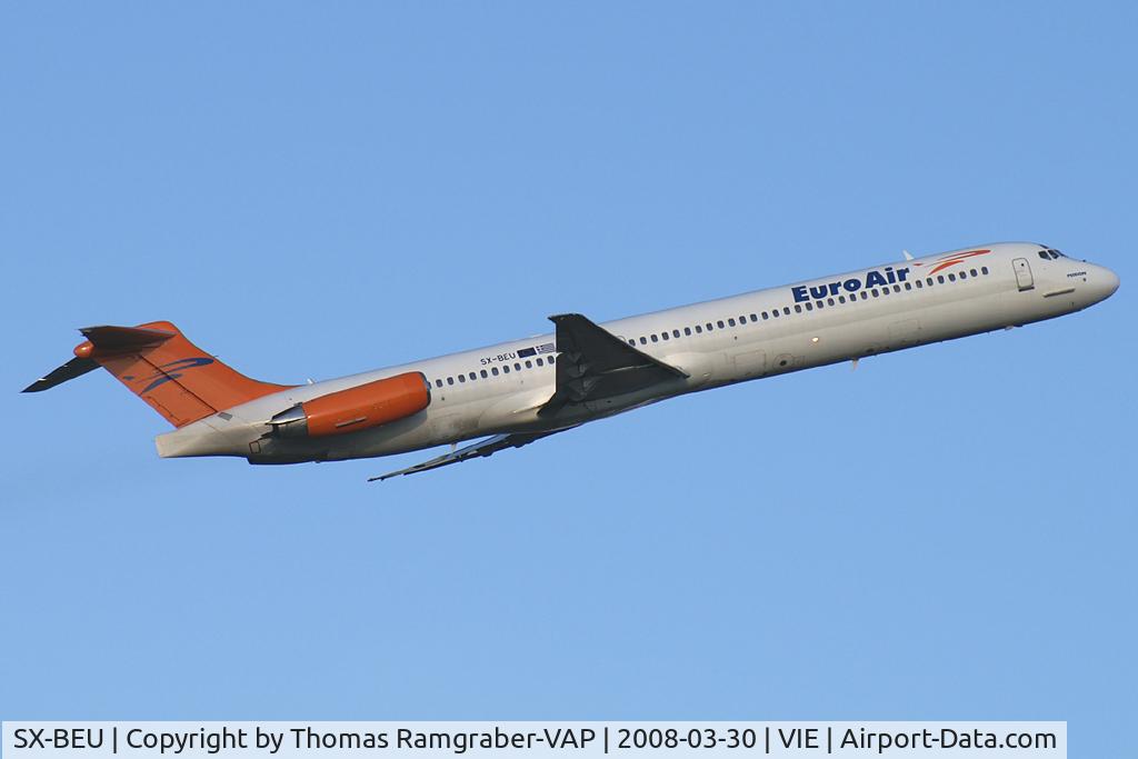 SX-BEU, 1989 McDonnell Douglas MD-83 (DC-9-83) C/N 49848, Euroair MDD MD80