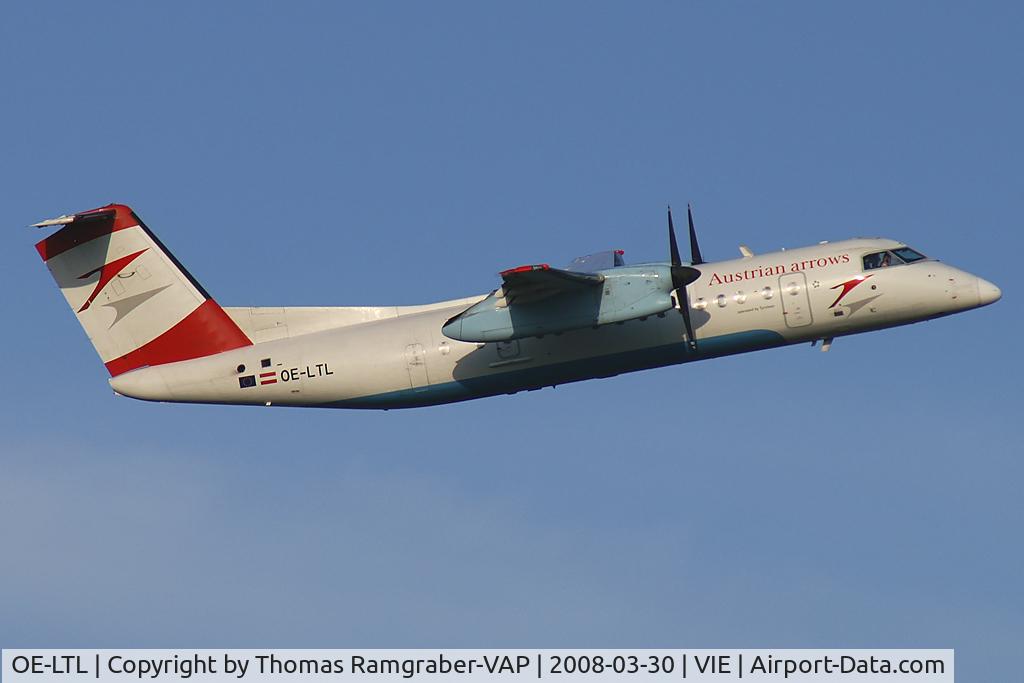 OE-LTL, 1997 De Havilland Canada DHC-8-314Q Dash 8 C/N 485, Austrian Arrows DeHavilland Canada Dash 8-300