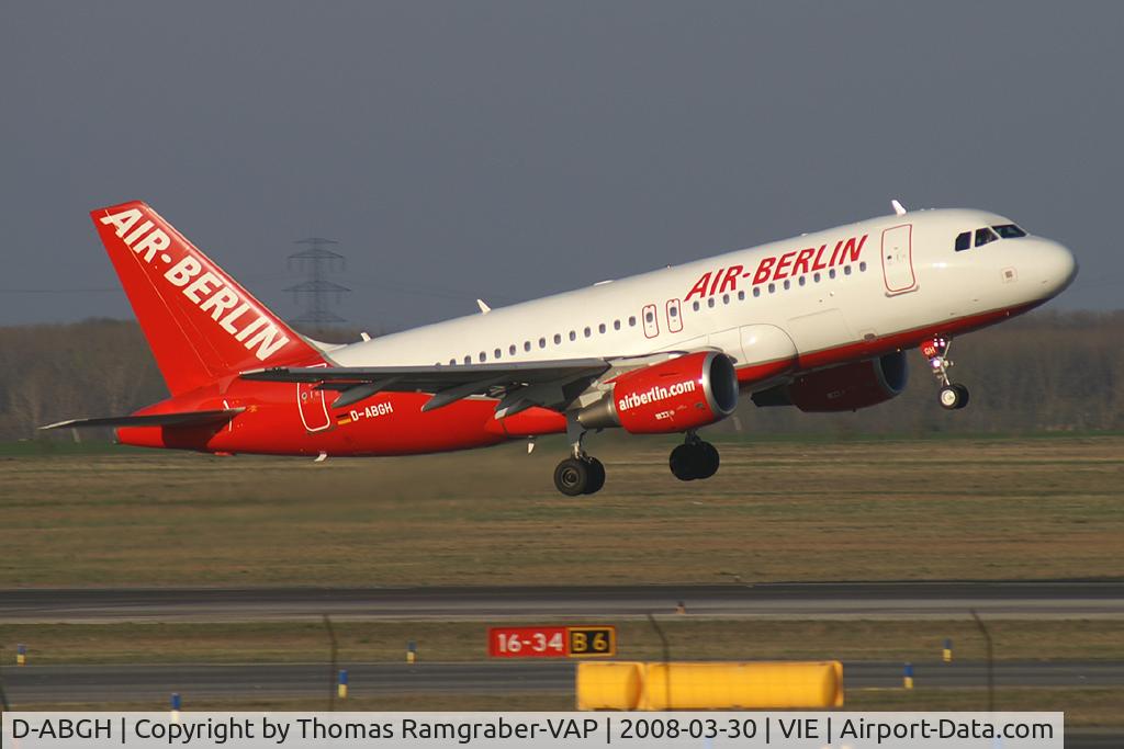 D-ABGH, 2007 Airbus A319-111 C/N 3245, Air Berlin Airbus A319