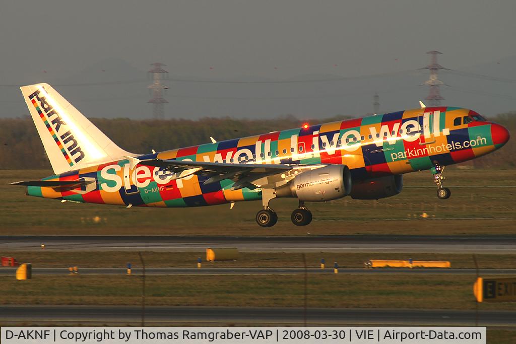D-AKNF, 1997 Airbus A319-112 C/N 0646, Germanwings Airbus A319