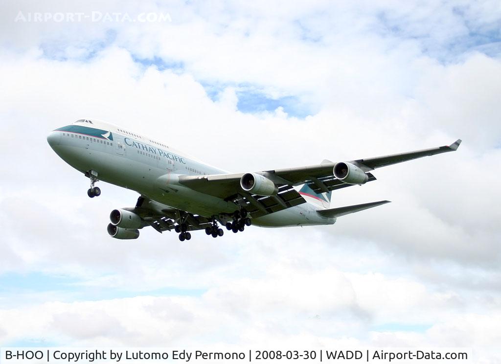 B-HOO, 1988 Boeing 747-467 C/N 23814, Cathay Pacific