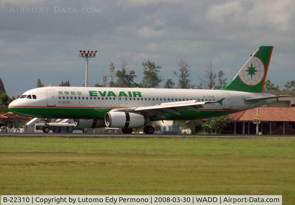 B-22310, 1998 Airbus A320-232 C/N 791, Eva Air