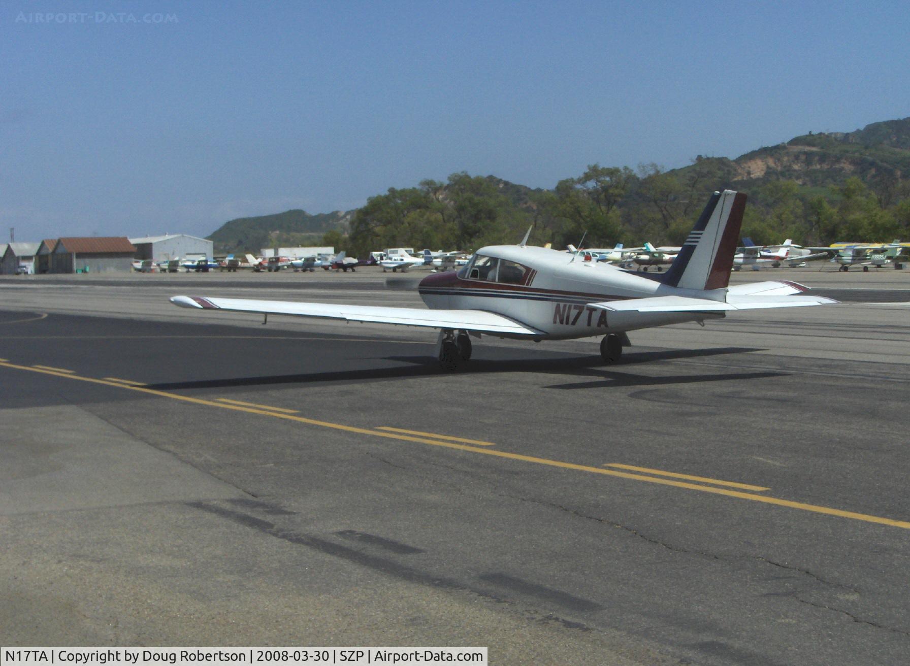 N17TA, 1961 Piper PA-24-250 Comanche C/N 24-2652, 1961 Piper PA-24-250 COMANCHE, Lycoming O-540-A1A5 250 Hp, taxi to Rwy 22
