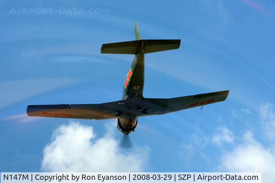 N147M, Nanchang CJ-6A C/N 4232020, Nanchang Air to Air