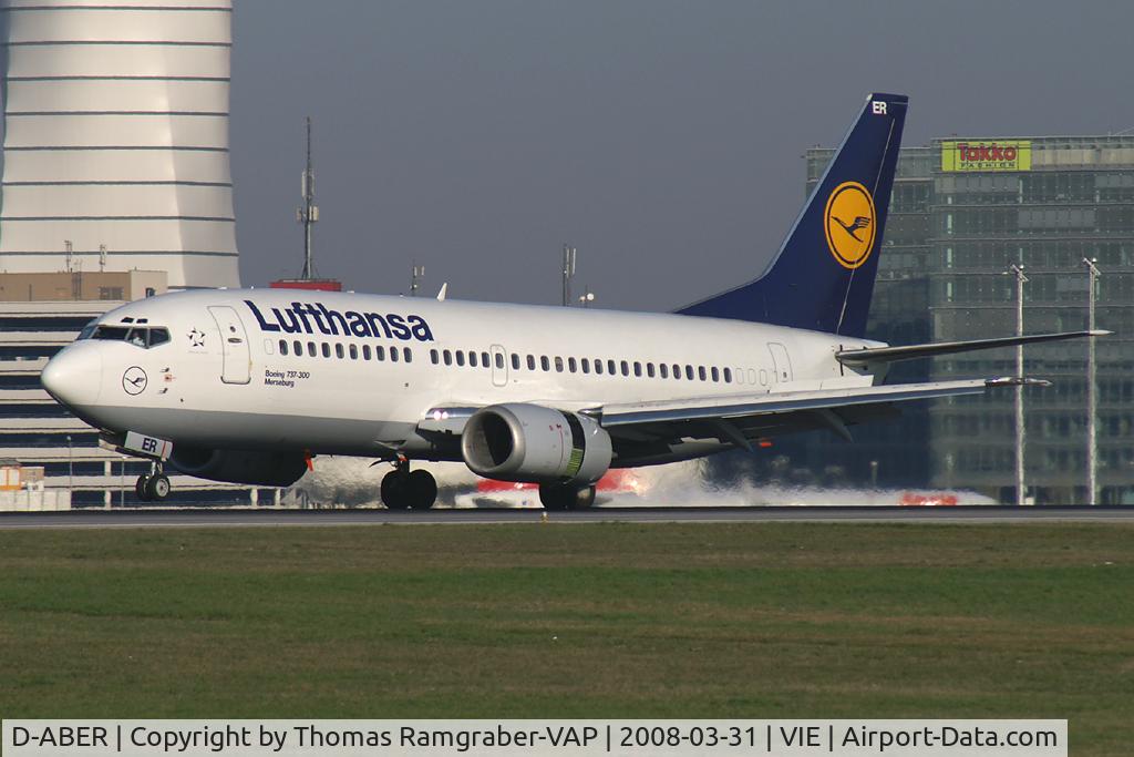 D-ABER, 1992 Boeing 737-330 C/N 26431, Lufthansa Boeing 737-300