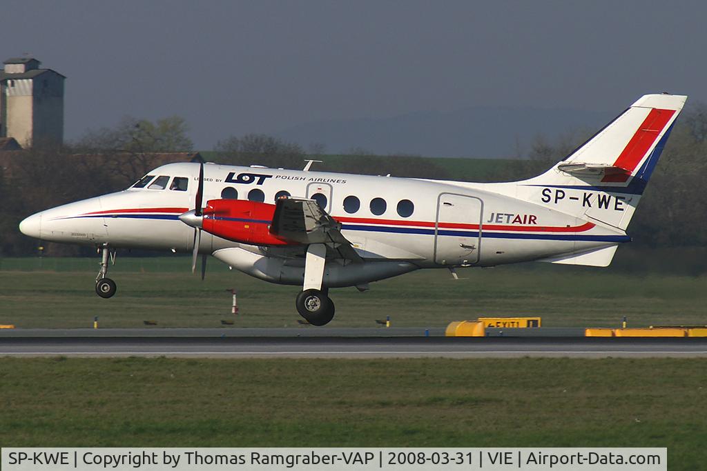 SP-KWE, 1989 British Aerospace Jetstream 3201 C/N 842, Jetair BAe Jetstream 31