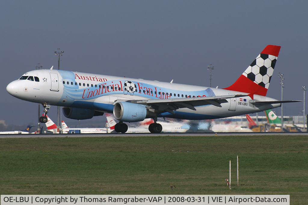 OE-LBU, 2001 Airbus A320-214 C/N 1478, Austrian Airlines Airbus A320